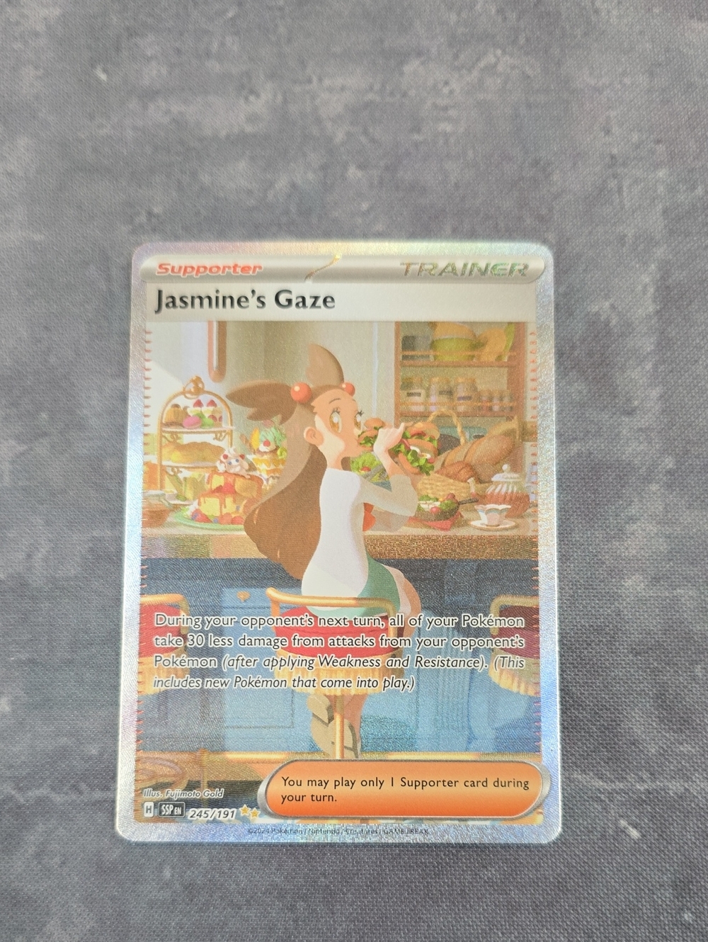 Jasmine's Gaze 245/191 Surging Sparks Pokemon TCG (Near Mint Condition)!